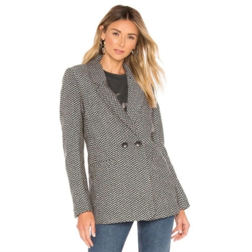 NWOT Anine Bing Fishbone Blazer XS